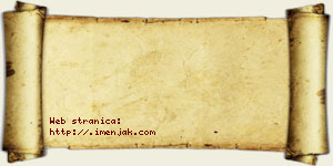 Dijana Jačovac vizit kartica